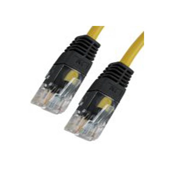 RS PRO,266-2692,3 m Cat5e 以太网电缆, 非屏蔽双绞线（UTP）屏蔽, 黄色 聚氯乙烯护套, RJ45 公转RJ45 公