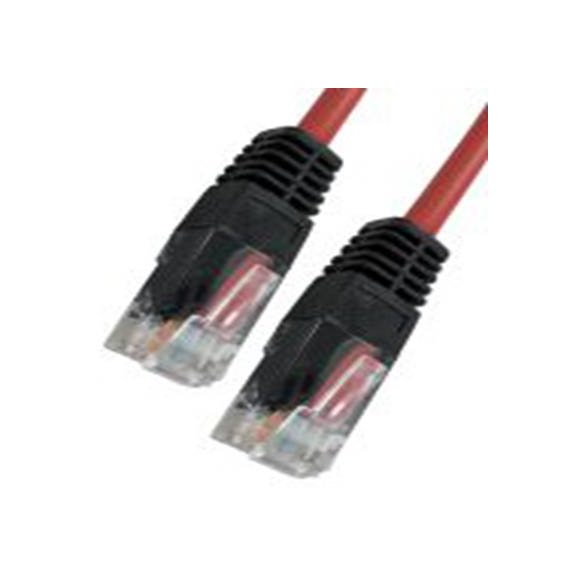 RS PRO,266-2696,5 m Cat5e 以太网电缆, 非屏蔽双绞线（UTP）屏蔽, 红色 聚氯乙烯护套, RJ45 公转RJ45 公