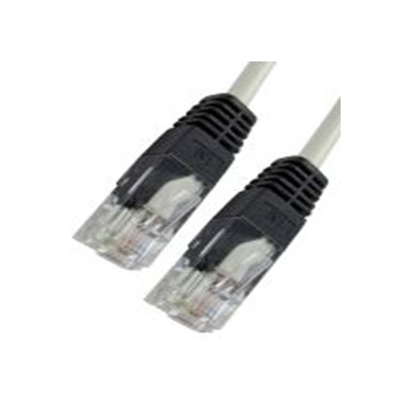 RS PRO,266-2705,15 m Cat5e 以太网电缆, 非屏蔽双绞线（UTP）屏蔽, 灰色 聚氯乙烯护套, RJ45 公转RJ45 公