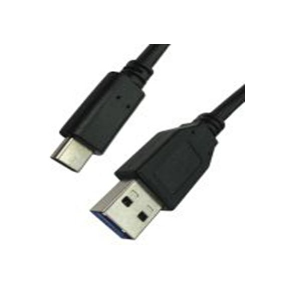 RS PRO,266-8502,RS PRO , USB C 型 公转USB A 型 公, 500 mm长, USB 3.1, 黑色, RS PRO系列