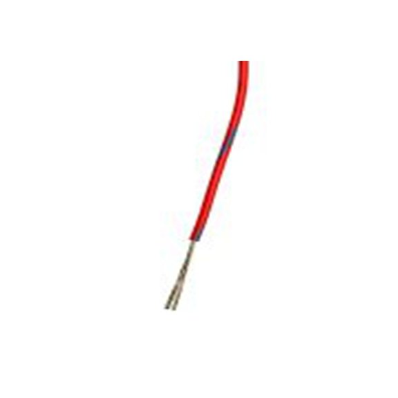 RS PRO,267-5871,蓝色, 红色 5 类 BS EN 60228 架空电缆, 0.22 mm², 100 m长 7/0.2 mm 聚氯乙烯, 1000 V ac, 最高85 °C, Def