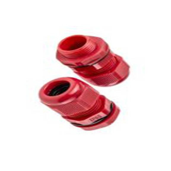RS PRO,269-1713,尼龙 66 电缆接头, M20, 10 mm至14 mm线径, IP68, 红色 包括锁紧螺母, Metric Thread Type系列