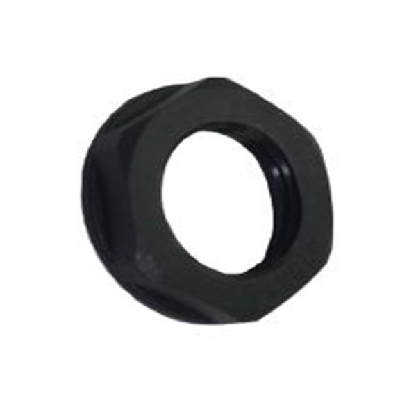 RS PRO,269-1720,M20 锁紧螺母, 尼龙 66制, 黑色, IP68