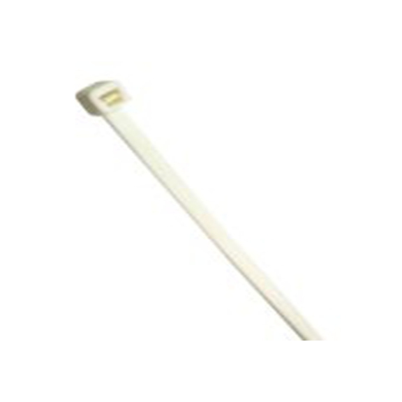 RS PRO,269-1741,尼龙 66 电缆扎带, 不易松脱, 阻燃, 白色, 190 mm长x4.8 mm宽, 215.6N拉伸强度