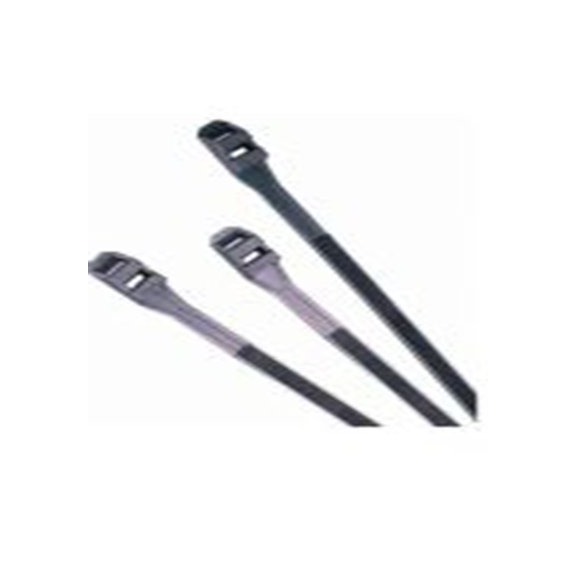 RS PRO,269-1821,尼龙 66 电缆扎带, 双重锁定, 阻燃, 黑色, 760 mm长x9 mm宽, 539N拉伸强度