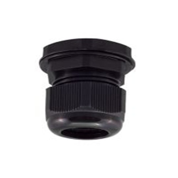 RS PRO,269-1824,尼龙 66 电缆接头, PG7, 3 mm至6.5 mm线径, IP68, 黑色 包括锁紧螺母, PG系列