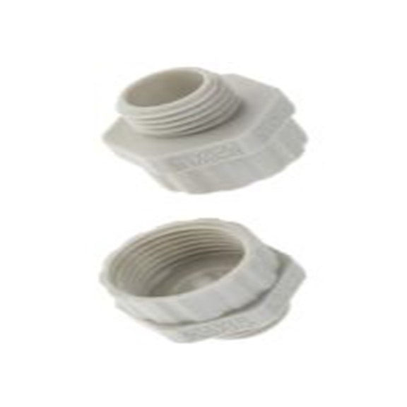 RS PRO,269-1869,RS PRO , M16 放大器 M20 格兰头适配器, 尼龙 66制, 灰色