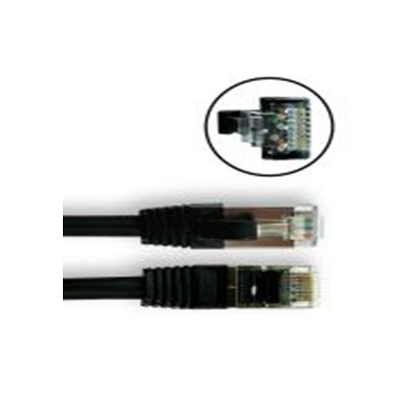RS PRO,276-1137,20 m 8 类 8 类网线, S/FTP屏蔽, 黑色 低烟，无卤护套, RJ45 公转RJ45 公