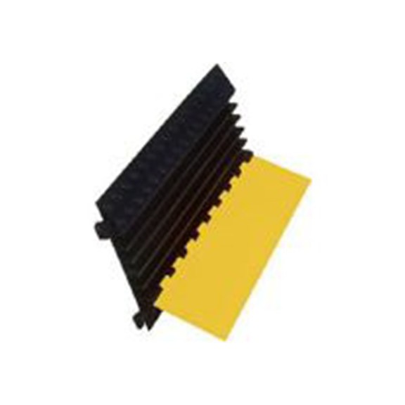 RS PRO,277-7909,RS PRO, 960 mm长 减速带线槽, 天然橡胶制, 黑色, 黄色, 35 mm内径