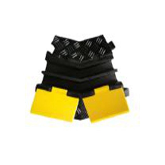 RS PRO,277-7918,RS PRO, 400 mm长 减速带线槽, 天然橡胶制, 黄色, 黑色, 28 mm内径