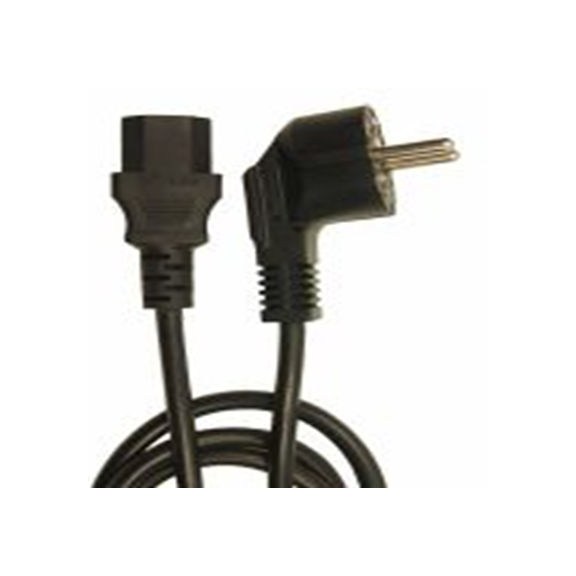 RS PRO,279-6308,2.5 m 电源线, 250 V, CEE 7/7, 直角转IEC C13, 直 聚氯乙烯, 黑色, 符合VDE标准