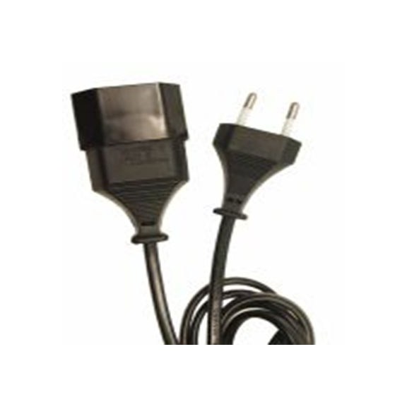 RS PRO,279-6313,3 m 电源线, 250 V, 直向转直 聚氯乙烯, 黑色, 符合VDE标准