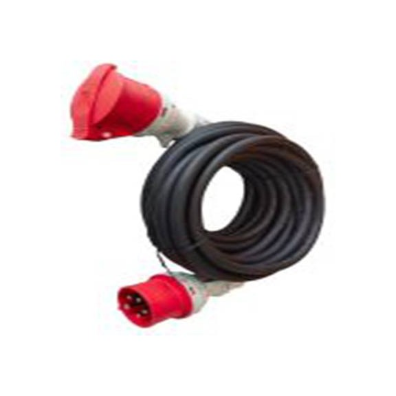 RS PRO,280-5692,黑色 延长线, 额定电压400V, 1个 CEE插座, 电缆长10 m, IP44防护等级, IIS-017+IIP系列