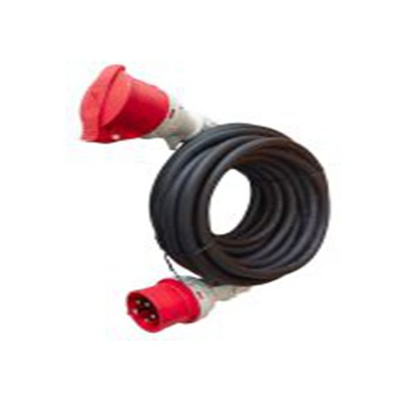 RS PRO,280-5694,黑色 延长线, 额定电压400 V, 1个 CEE插座, 电缆长30 m, IP44防护等级, IIS-017+IIP系列