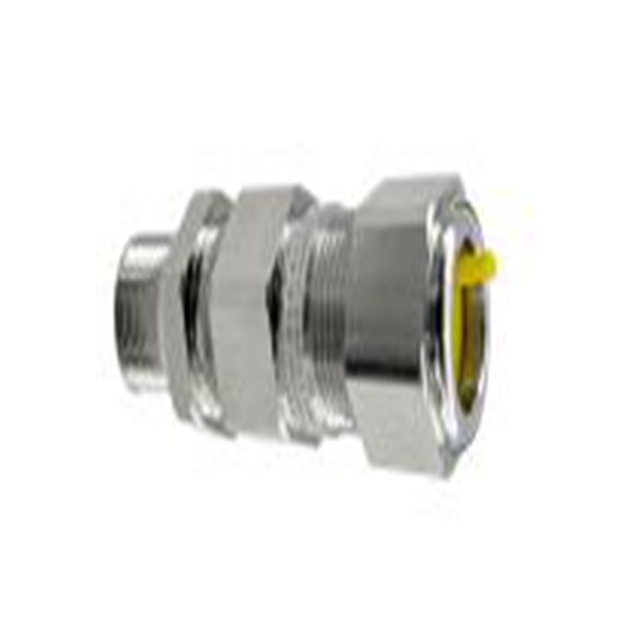RS PRO,282-3626,防爆 黄铜 电缆接头, M20, 6 mm至13 mm线径, IP68, 银色