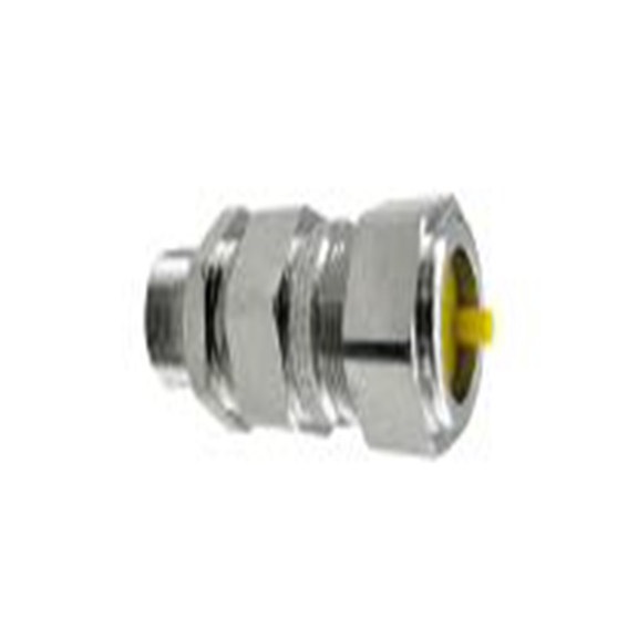 RS PRO,282-3628,防爆 黄铜 电缆接头, M20, 9.5 mm至16 mm线径, IP68, 银色