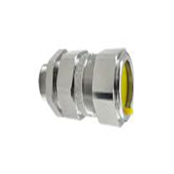 RS PRO,282-3629,防爆 黄铜 电缆接头, M20, 12.5 mm至21 mm线径, IP68, 银色