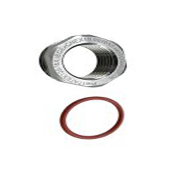 RS PRO,282-3633,防爆, M25 格兰头适配器 M20 格兰头适配器, 黄铜制, IP68, 金属