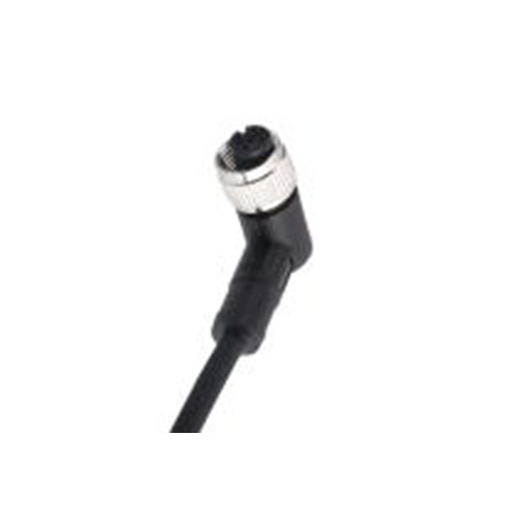 RS PRO,282-5403,RS PRO 电缆, 5 m长 5, 直角 母插, PU 黑色护套, IP40