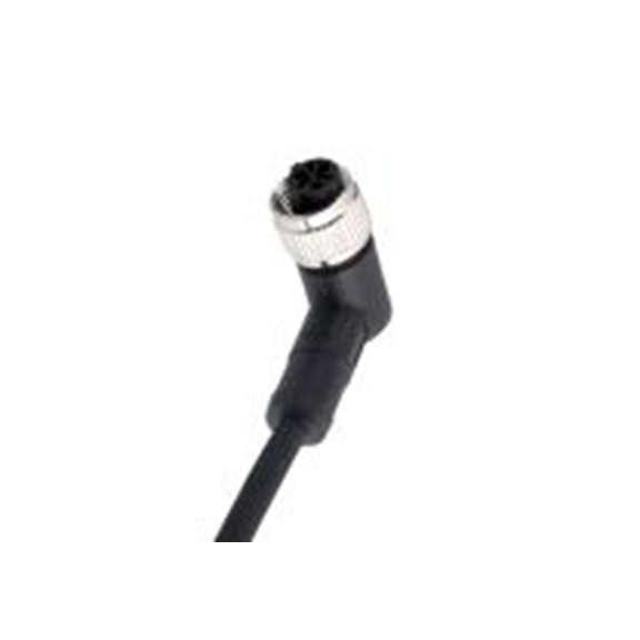 RS PRO,282-5438,RS PRO 电缆, 5 m长 3, M12 母插 3转M12 母插, PU 黑色护套, IP40