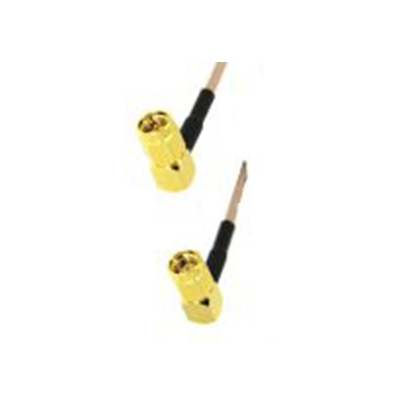 RS PRO,283-4819,RG316 同轴电缆, 500 mm长, 50 Ω, 端接, 2.5 mm外径, 棕色, SMA系列