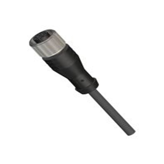 RS PRO,283-4907,RS PRO 执行器/传感器电缆, 15 m长 8, M12, 直向 母插转自由电缆端 无端接, 聚氯乙烯 黑色护套, IP40