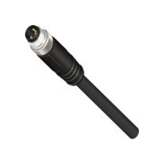 RS PRO,283-4926,RS PRO 执行器/传感器电缆, 2 m长 3, M8, 直向 公, 聚氯乙烯 黑色护套, IP40