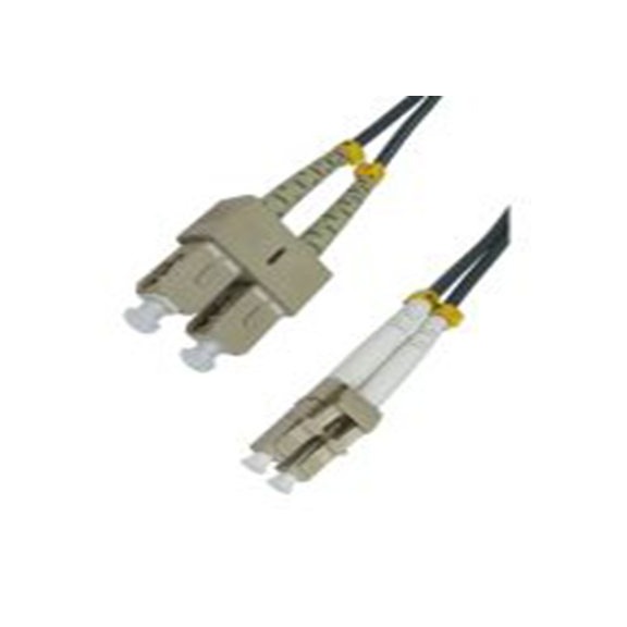 RS PRO,284-6827,2芯 OM1 光纤电缆, 500 mm长, Φ3 mm线芯, 低烟，无卤 灰色护套