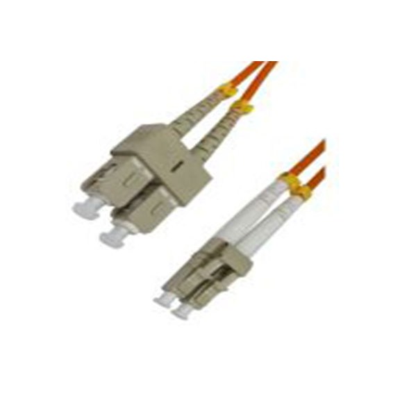 RS PRO,284-6880,2芯 OM2 光纤电缆, 3 m长, Φ3 mm线芯, 低烟，无卤 橙色护套