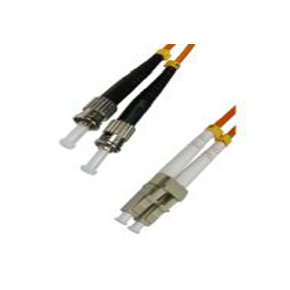 RS PRO,284-6884,2芯 OM2 光纤电缆, 500 mm长, Φ3 mm线芯, 低烟，无卤 橙色护套