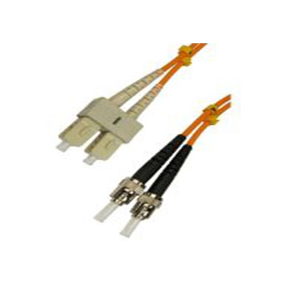 RS PRO,284-6907,2芯 OM2 光纤电缆, 10 m长, Φ3 mm线芯, 低烟，无卤 橙色护套