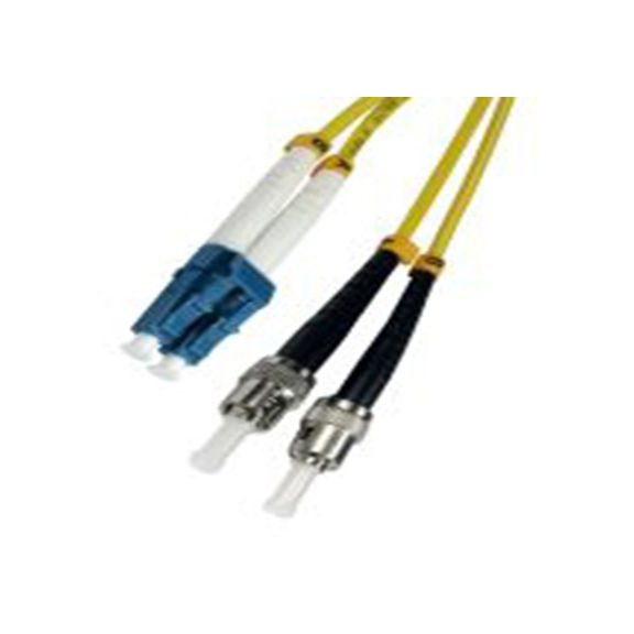 RS PRO,284-6930,2芯 OS2 光纤电缆, 500 mm长, Φ3 mm线芯, 低烟，无卤 黄色护套