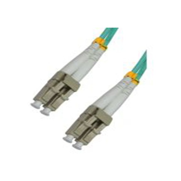 RS PRO,284-6941,2芯 OM3 光纤电缆, 5 m长, Φ3 mm线芯, 低烟，无卤 淡蓝色护套