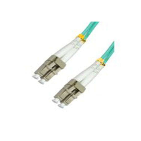 RS PRO,284-6990,2芯 OM4 光纤电缆, 5 m长, Φ3 mm线芯, 低烟，无卤 淡蓝色护套