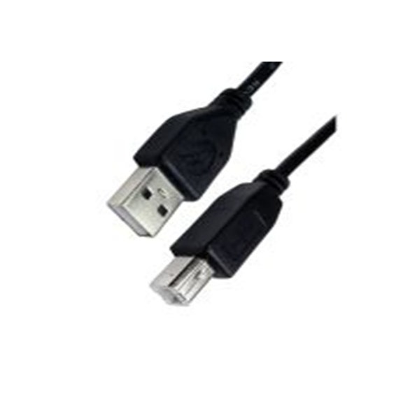 RS PRO,286-2920,RS PRO , USB A 型 公转USB B 公, 5 m长, USB 2.0, 黑色