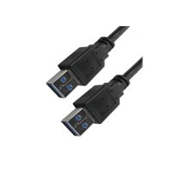 RS PRO,286-2930,RS PRO , USB A 型 公转USB A 型 公, 3 m长, USB 3.0, 黑色