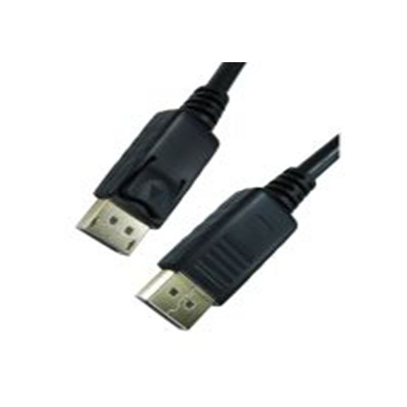 RS PRO,286-2932,RS PRO DP线, 7 m长, 屏接口 公转屏接口 公, 黑色 聚氯乙烯护套, 99DP-007LOCK系列