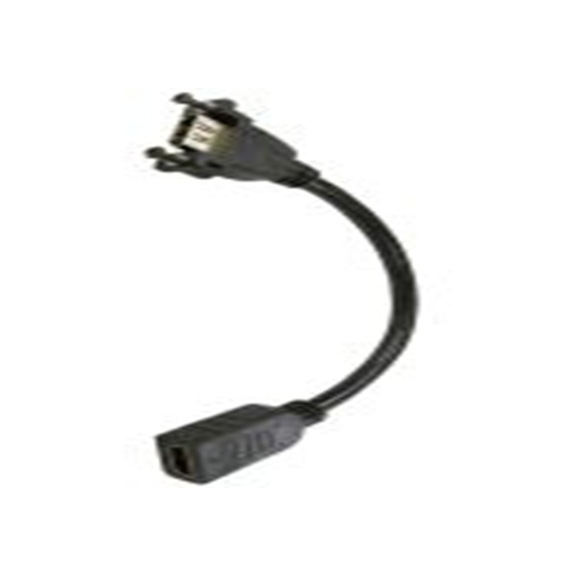 RS PRO,286-2960,HDMI 电缆, HDMI 2.0, HDMI 母插转 HDMI 母插, 200 mm长, 黑色