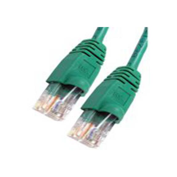 RS PRO,286-2989,1 m Cat5e 以太网电缆, 非屏蔽双绞线（UTP）屏蔽, 绿色 聚氯乙烯护套, RJ45 公转RJ45 公