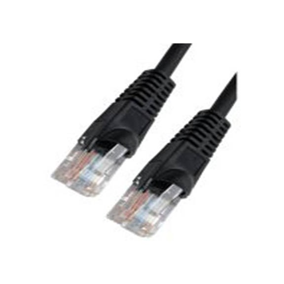 RS PRO,286-3030,1 m Cat5e 以太网电缆, 非屏蔽双绞线（UTP）屏蔽, 黑色 低烟，无卤护套, RJ45 公转RJ45 公