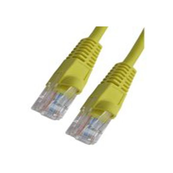 RS PRO,286-3032,1 m Cat5e 以太网电缆, 非屏蔽双绞线（UTP）屏蔽, 黄色 低烟，无卤护套, RJ45 公转RJ45 公