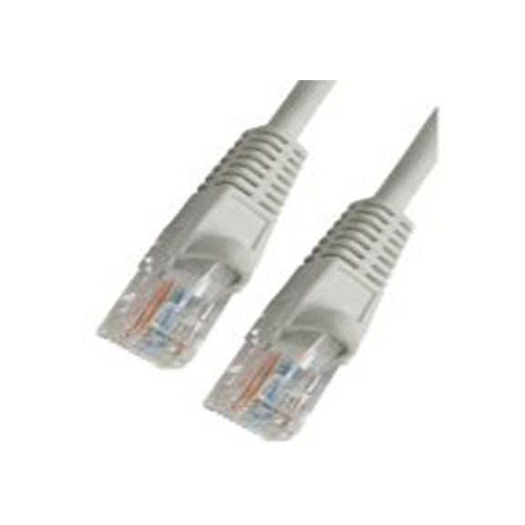 RS PRO,286-3057,15 m Cat5e 以太网电缆, 非屏蔽双绞线（UTP）屏蔽, 灰色 低烟，无卤护套, RJ45 公转RJ45 公