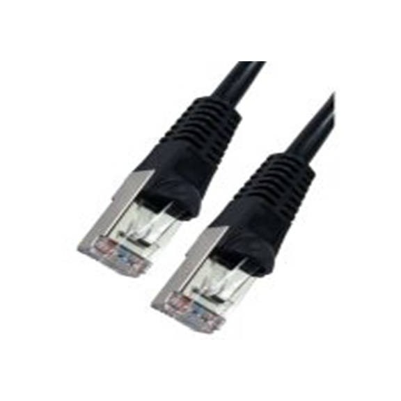 RS PRO,286-3094,3 m Cat5e 以太网电缆, 屏蔽, 黑色 聚氯乙烯护套, 直向 公转直 公