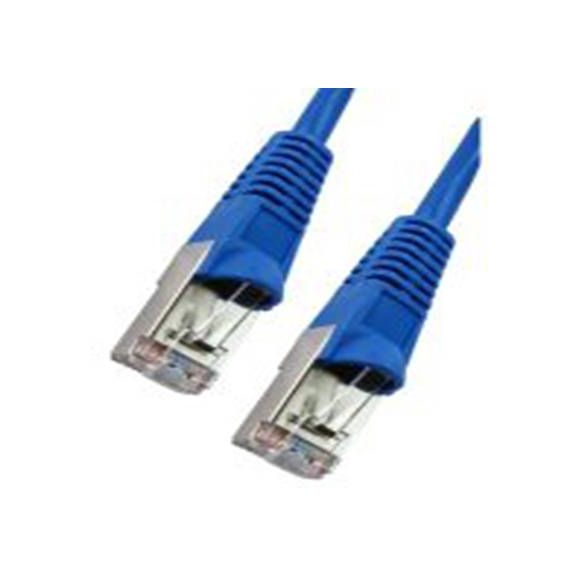 RS PRO,286-3104,10 m Cat5e 以太网电缆, 箔屏蔽双绞线 (FTP)屏蔽, 蓝色 聚氯乙烯护套, RJ45 公转RJ45 公