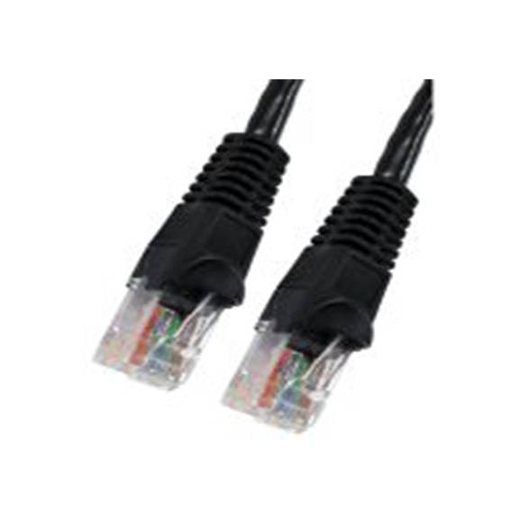 RS PRO,286-3124,6 类 以太网电缆, 非屏蔽双绞线（UTP）屏蔽, 黑色 聚氯乙烯护套, RJ45 公转RJ45 公