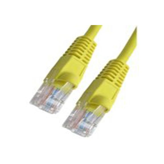 RS PRO,286-3213,6 类 以太网电缆, 非屏蔽双绞线（UTP）屏蔽, 黄色 低烟，无卤护套, RJ45 公转RJ45 公
