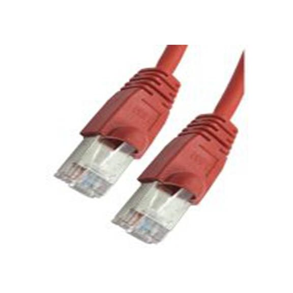 RS PRO,286-3254,10 m 6 类 以太网电缆, 箔屏蔽双绞线 (FTP)屏蔽, 红色 低烟，无卤护套, RJ45 公转RJ45 公