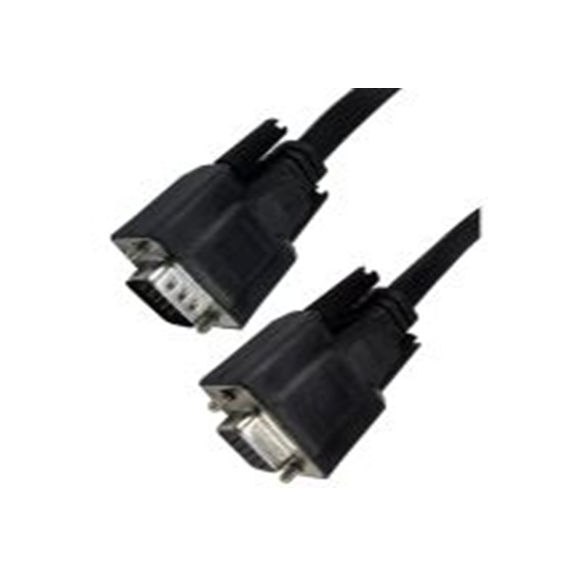 RS PRO,286-3289,RS PRO SVGA 电缆, 公 SVGA转母插 SVGA, 3 m长, 黑色, 符合CE, REACH, RoHS, UKCA标准, CDEXFLAT系列