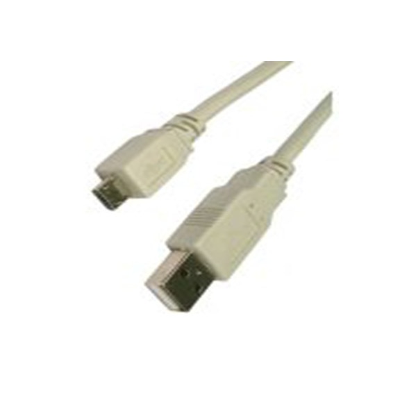 RS PRO,286-3297,RS PRO , USB A 型 公转微型 USB B 型 公, 1.8 m长, USB 2.0, 米色