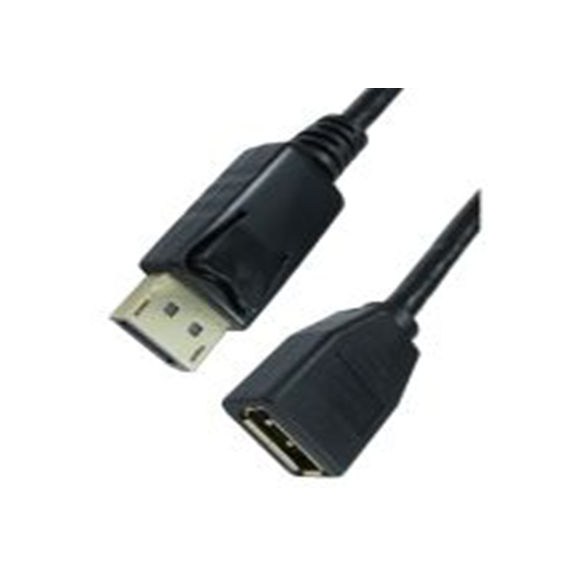 RS PRO,286-3301,RS PRO DP线, 2 m长, 屏接口 公转屏接口 母插, 黑色 聚氯乙烯护套, CDLDPMF系列